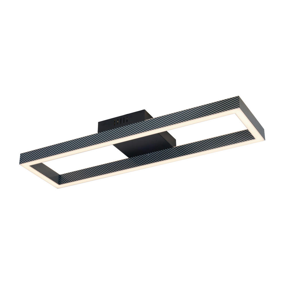 Thumbnail - POCOline Deckenleuchte schwarz Metall B/H/L: ca. 20x7,5x70 cm