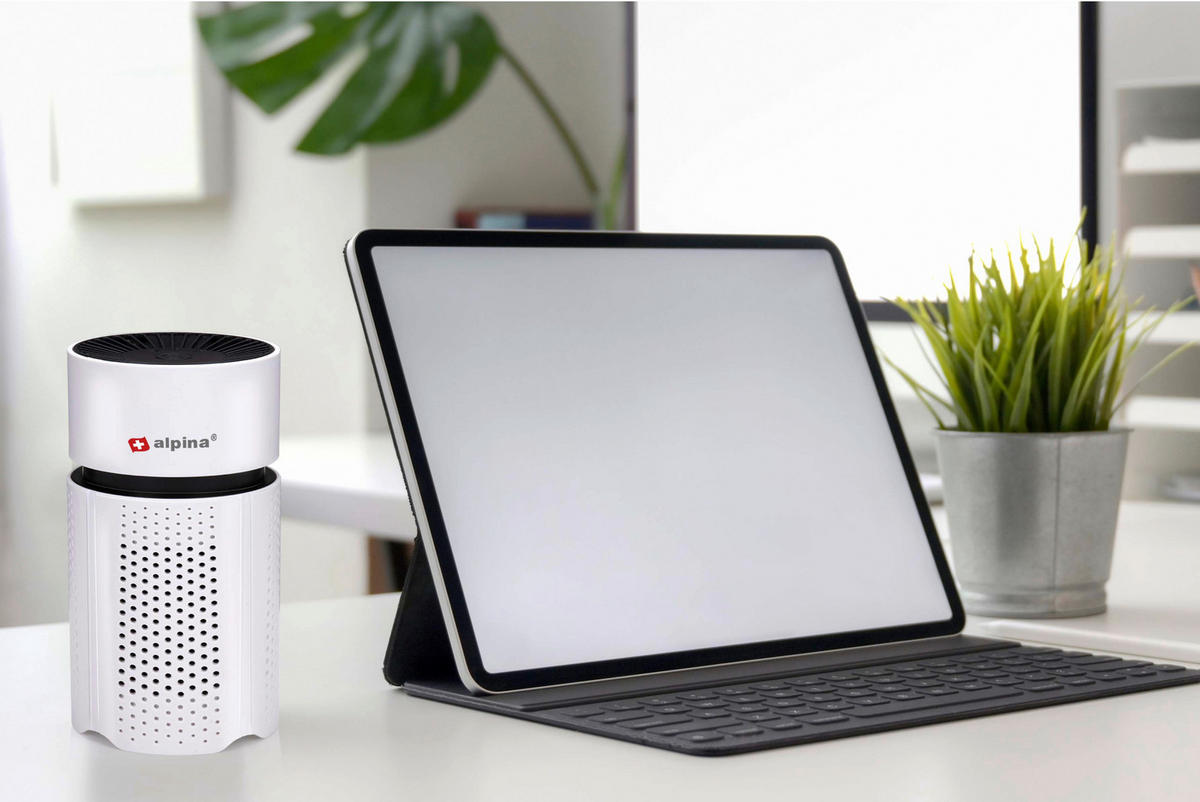 alpina Luftreiniger weiß Kunststoff Luftreiniger - weiß - Alpina