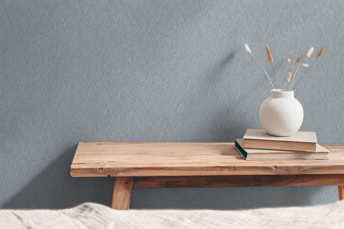 A.S.Création Vliestapete blau braun B/H/D: ca. 53x1005x8,5 cm Vliestapete - blau/braun (8,50/1005,00cm) - A.S.Creation