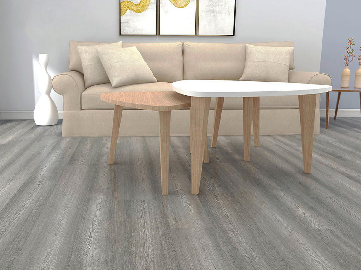 Check One Click-Vinylboden Groden ca. 2,782 m² im Paket Groden ca. 2,782 m² im Paket - (122,00/22,80/0,45cm) - Check One