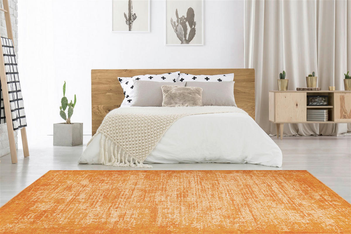 Padiro Kurzflorteppich Piemont 1025 sand B/H/L: ca. 80x1,1x150 cm Piemont 1025 - sand (150,00/80,00/1,10cm) - Padiro