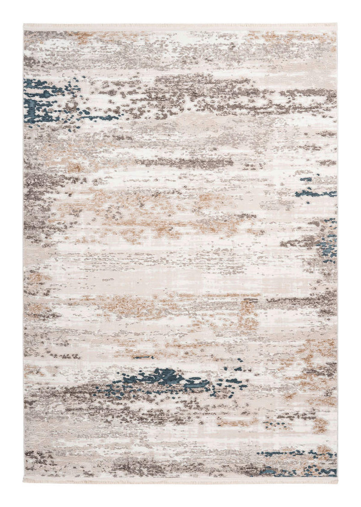 360Living Teppich Akropolis grau B/L: ca. 80x150 cm Akropolis - blau/grau (80,00/150,00cm) - 360Living