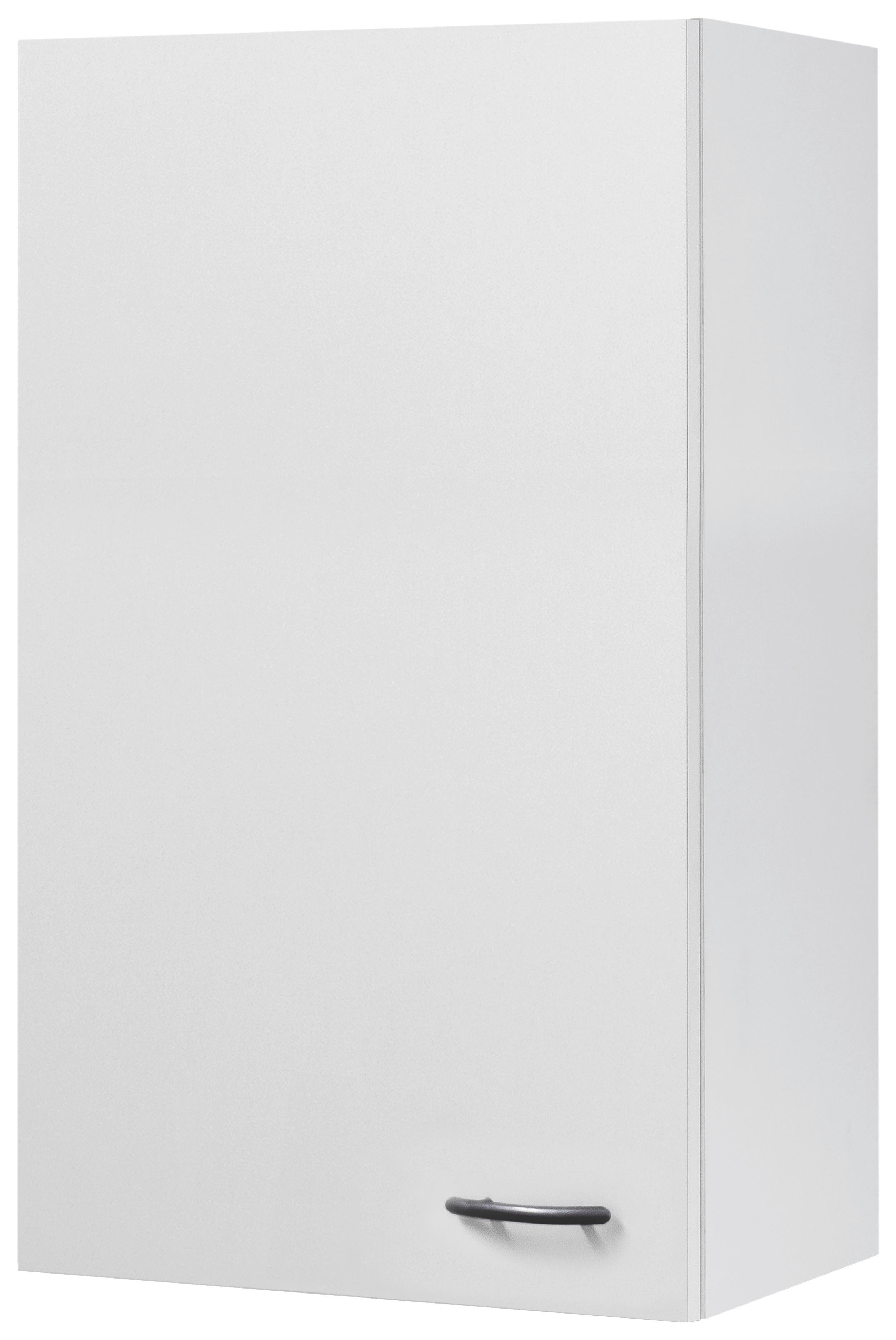 Flex-Well Hängeschrank Wito weiß B/H/T: ca. 50x89x32 cm Wito - weiß/Edelstahl (50,00/89,00/32,00cm) - Flex-Well