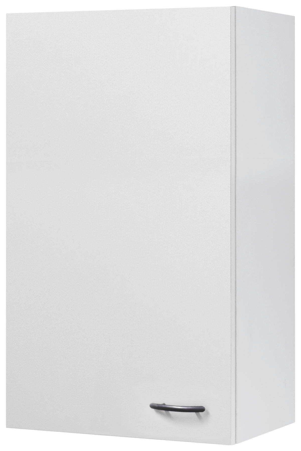 Flex-Well Hängeschrank Wito weiß B/H/T: ca. 50x89x32 cm Wito - weiß/Edelstahl (50,00/89,00/32,00cm) - Flex-Well