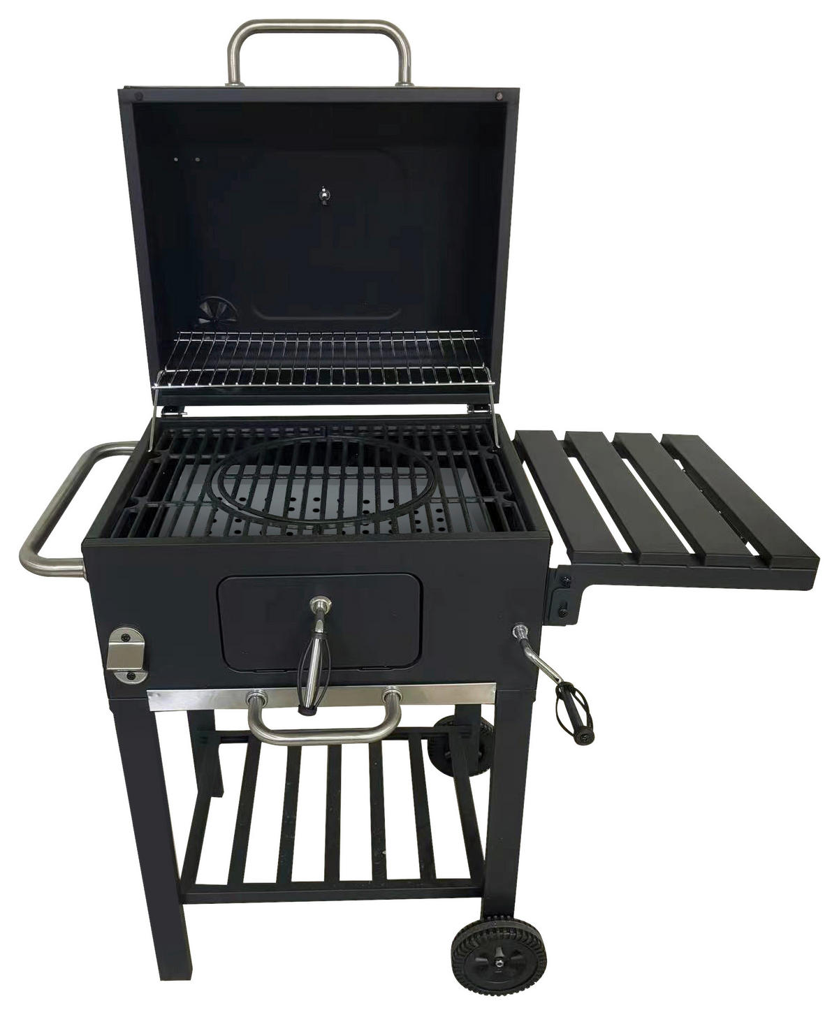 Landmann Grill Stahl B/H/L: ca. 71x106x100 cm Grillwagen - schwarz (100,00/71,00/106,00cm) - Landmann