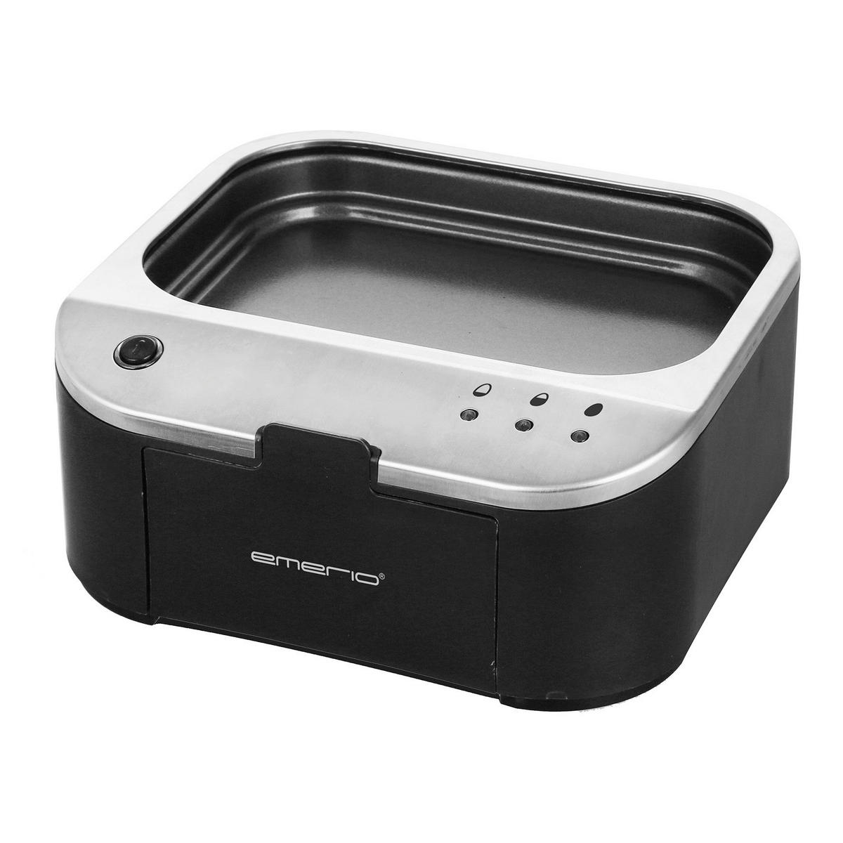 Emerio Eierkocher EB-123177.1 schwarz transparent silber Kunststoff B/H/T: ca. 17,5x15x19 cm Eierkocher EB-123177.1 - schwarz/silber (17,50/15,00/19,00cm) - Emerio