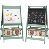 AIYAPLAY Kindertafel B/H/L: ca. 46,5x93x54 cm Kindertafel - grün (54,00/46,50/93,00cm) - AIYAPLAY