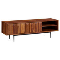 Lowboard rosenholz Nachbildung B/H/T: ca. 123x42x35 cm Lowboard - rosenholz (123,00/42,00/35,00cm) - Wohnling