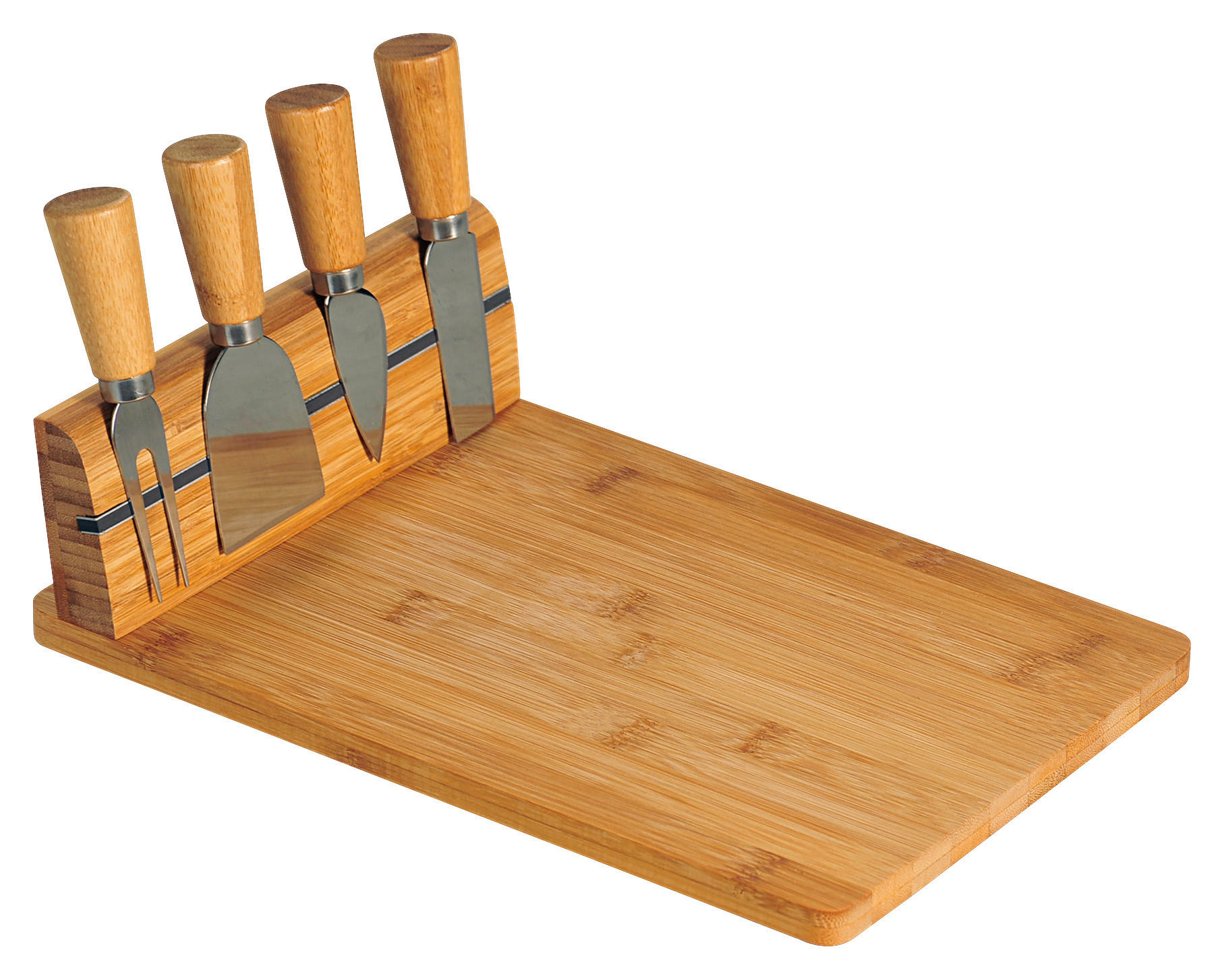 Kesper Käseschneidebrett natur Bambus B/H/L: ca. 20x8x30 cm Käseschneidebrett - natur (30,00/20,00/8,00cm) - Kesper