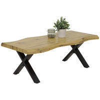 Couchtisch Gerd Eiche B/H/T: ca. 110x42x60 cm Gerd - Eiche/schwarz (110,00/42,00/60,00cm)
