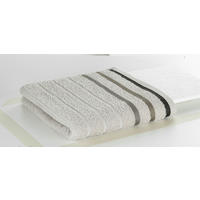 Handtuch Marta Marta - hellgrau (50,00/100,00cm) - oh cosy
