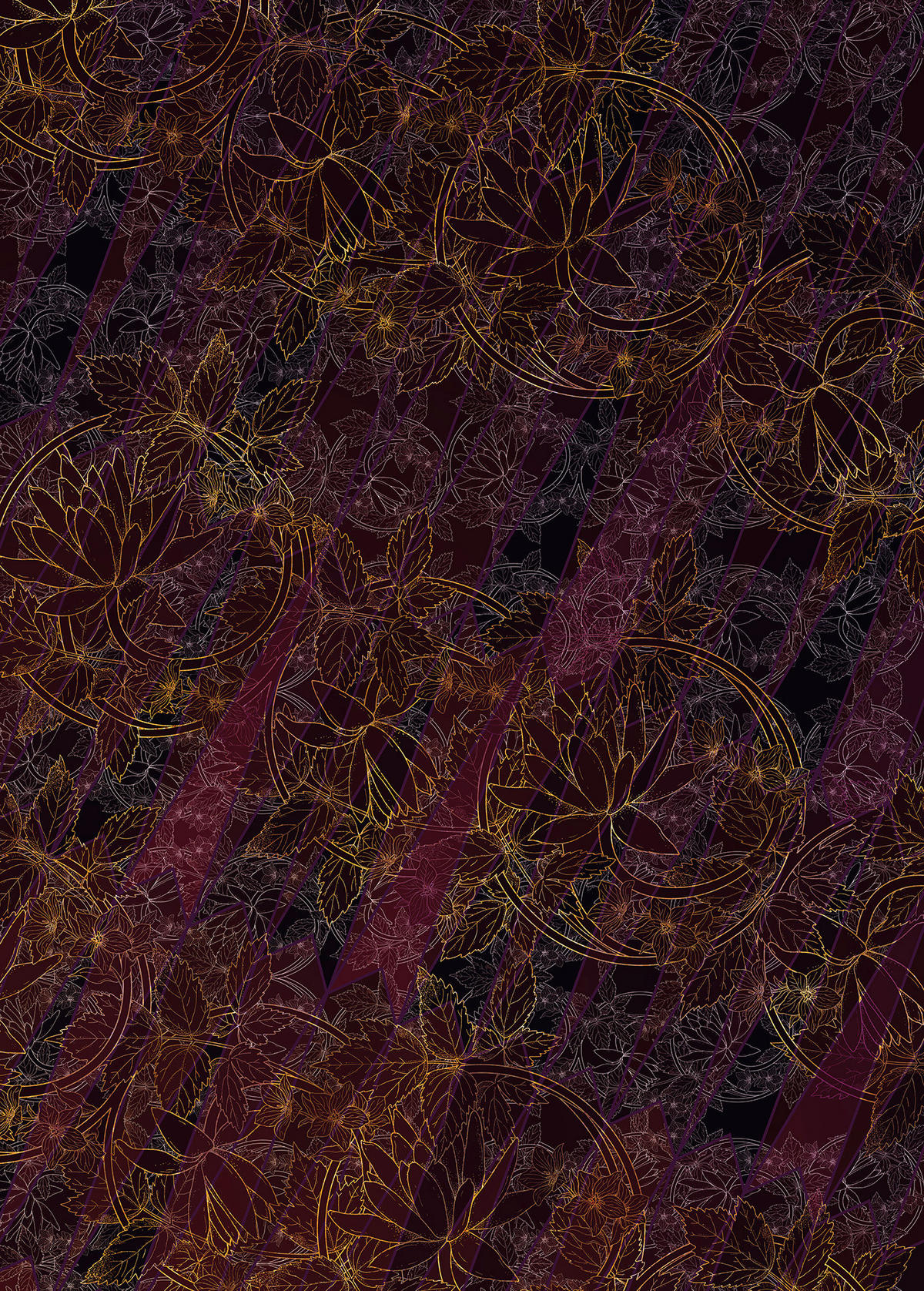 Komar Fototapete Lotus B/L: ca. 200x280 cm Lotus - (200,00/280,00cm) - Komar