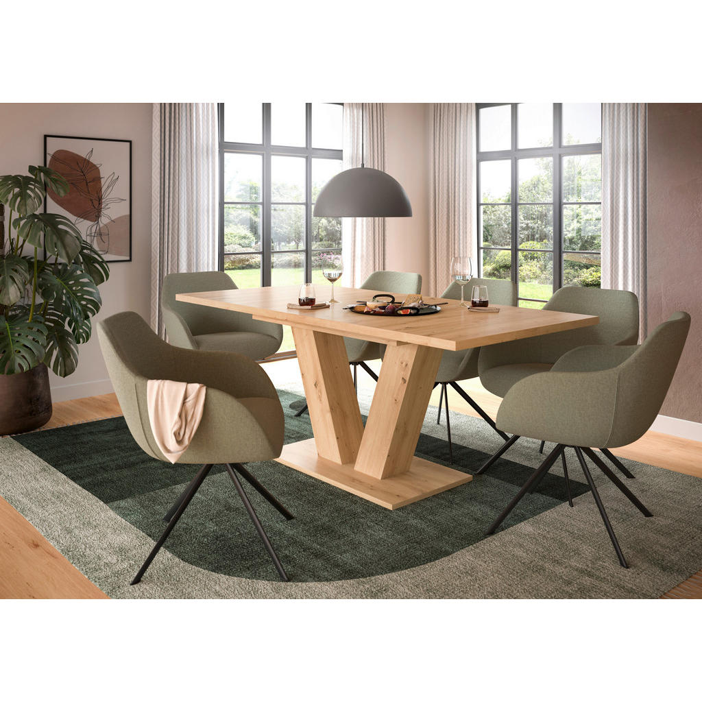 Thumbnail - Esstisch MOTION Artisan Oak Nachbildung B/H/T: ca. 150x76x90 cm