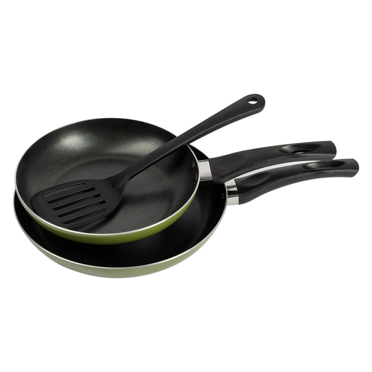 SAN IGNACIO Pfannenset FRIDA REECO schwarz Aluminium FRIDA REECO - schwarz - SAN IGNACIO