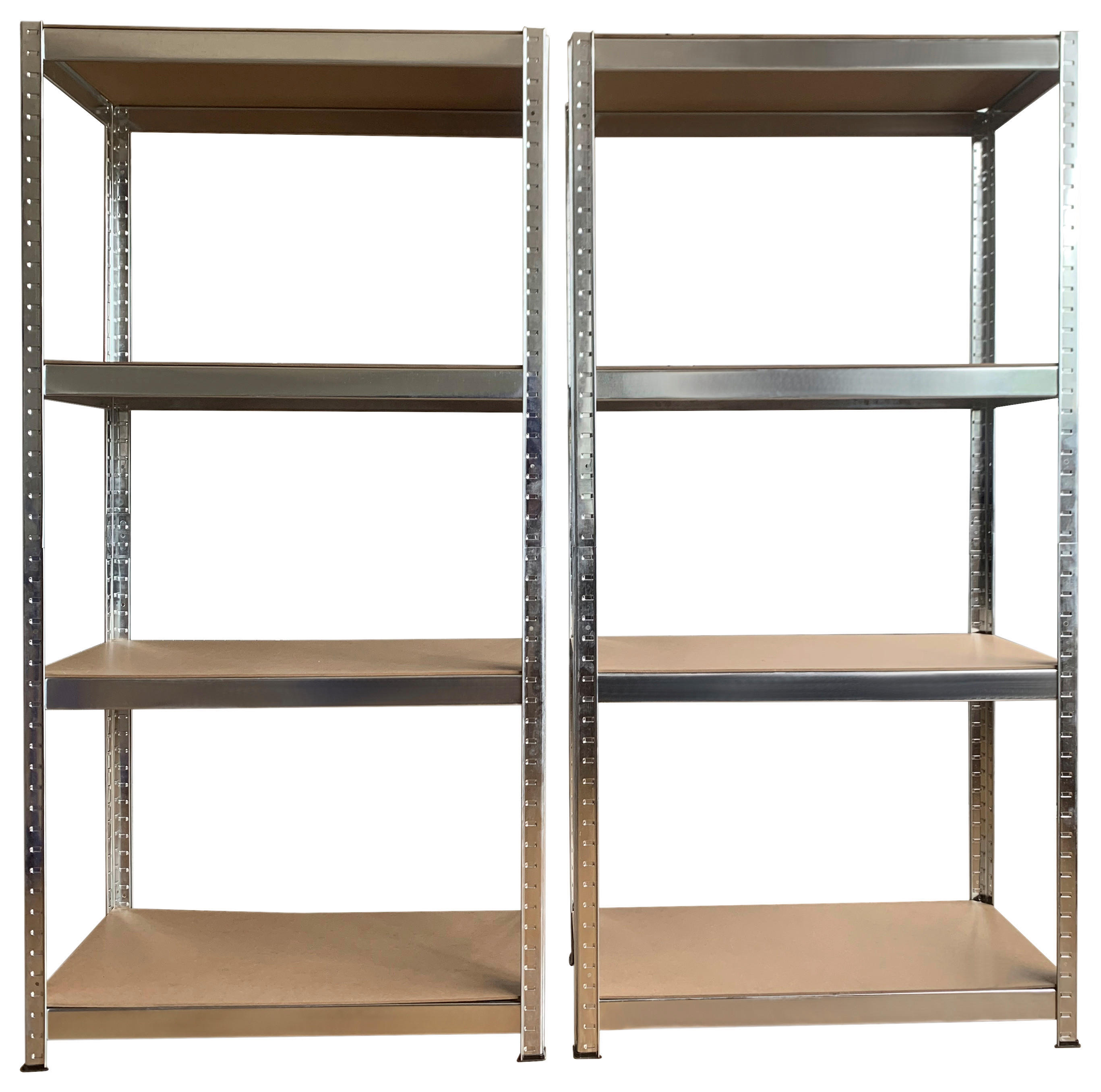 Schwerlaststeckregal 2er-Set verzinkt B/H/T: ca. 160x160x40 cm Schwerlaststeckregal 160x160x40cm V - verzinkt (160,00/160,00/40,00cm)
