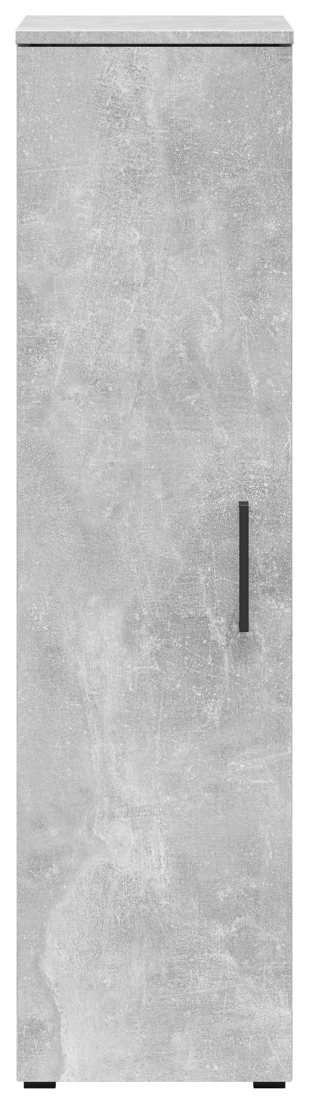 Schrank Multi-Stauraum Typ 6 Beton Optik B/H/T: ca. 30x115x40 cm Multi-Stauraum Typ 6 - Beton (30,00/115,00/40,00cm)