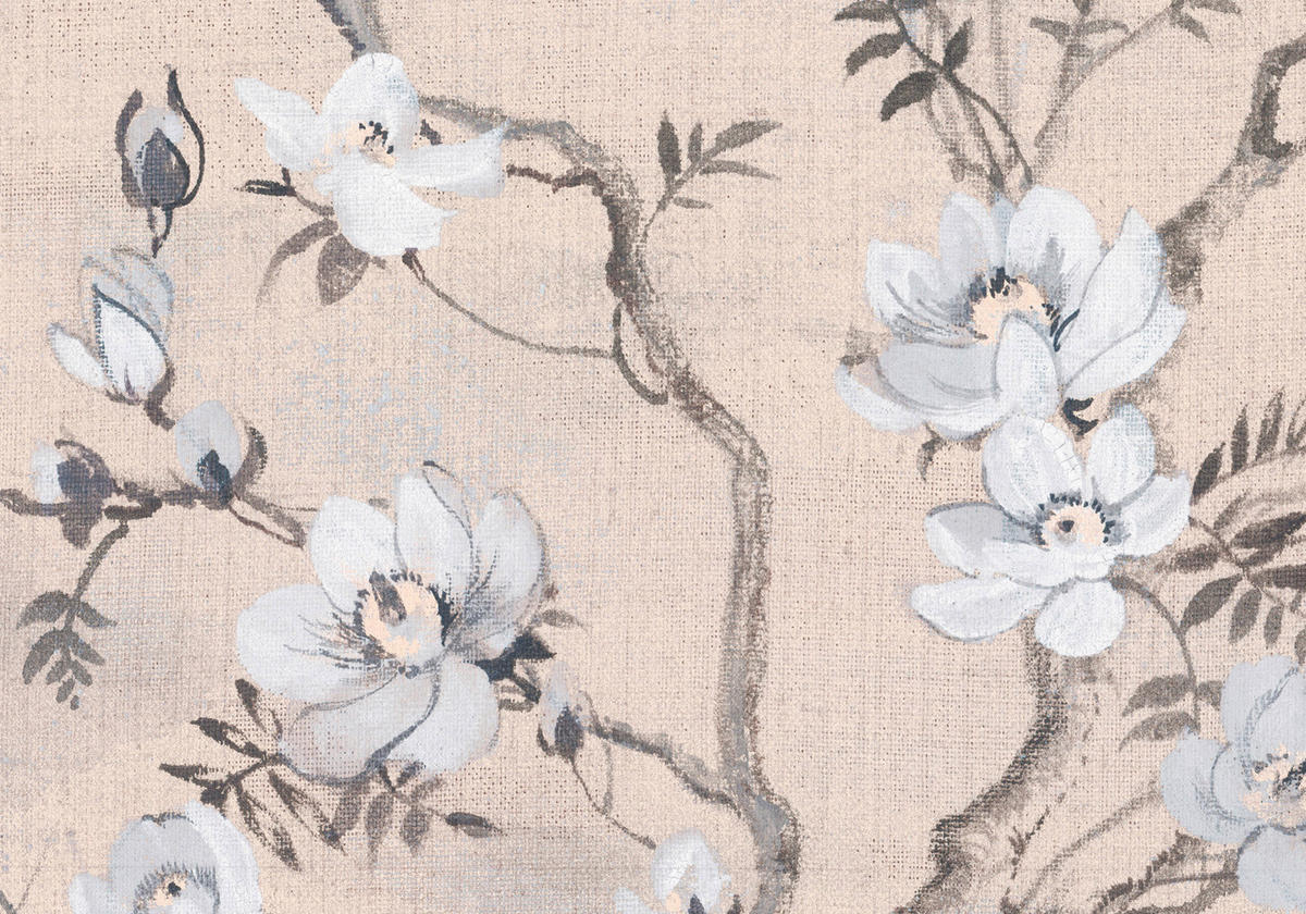 Komar Fototapete Mandarin Morning B/L: ca. 900x280 cm Mandarin Morning - (900,00/280,00cm) - Komar