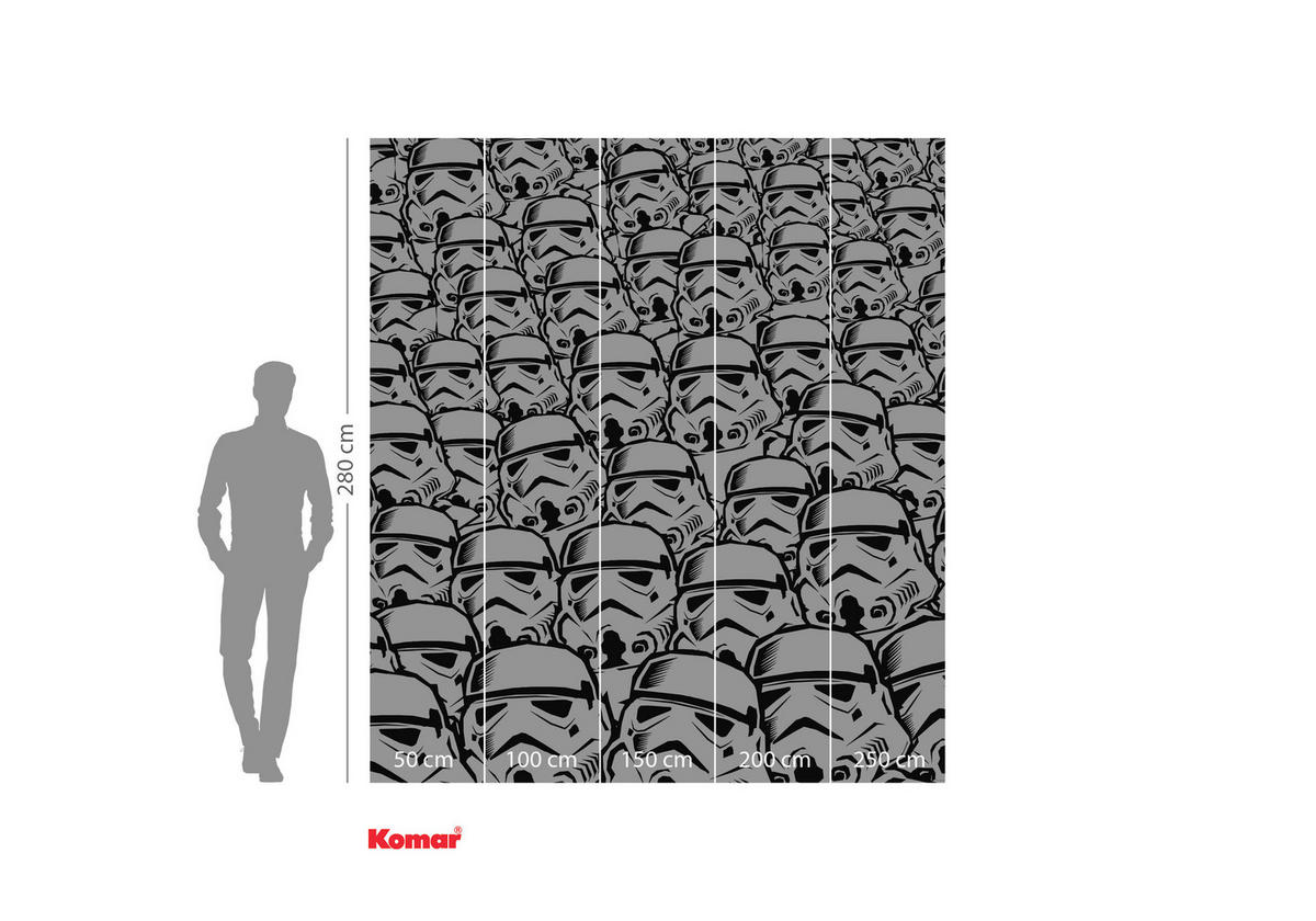 Komar Fototapete Star Wars Stormtrooper Swarm B/H: ca. 250x280 cm Star Wars Stormtrooper Swarm - (250,00/280,00cm) - Komar
