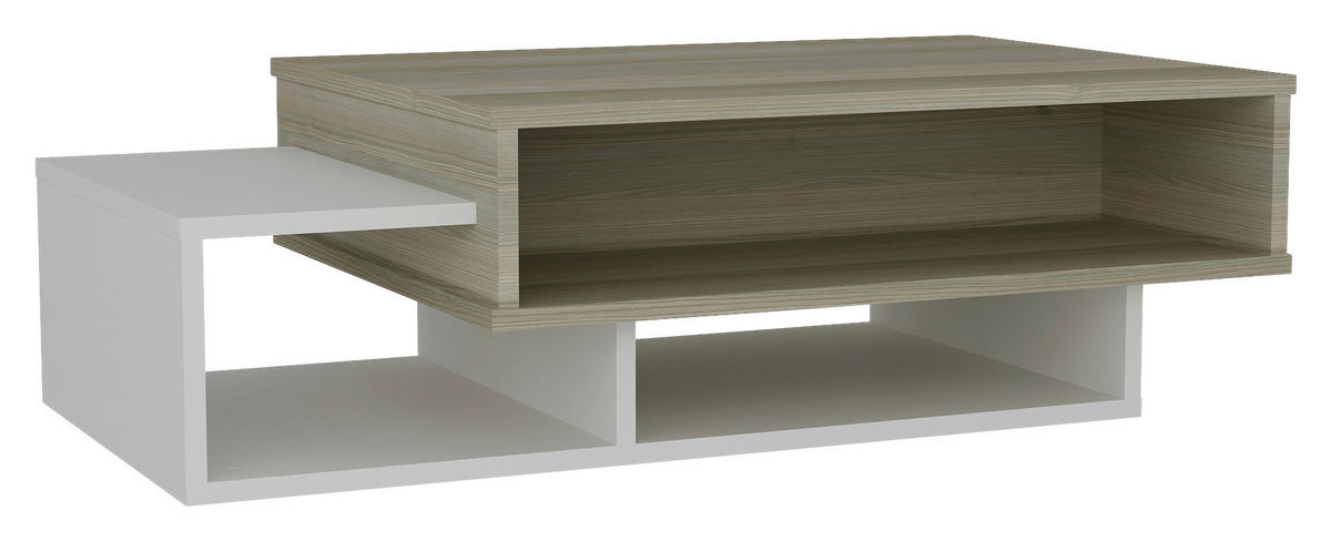 Couchtisch Tab weiß Cordoba Nachbildung B/H/T: ca. 105x32x60 cm Tab - Cordoba/weiß (105,00/32,00/60,00cm) - moebel17