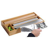 Kesper Haushaltshelfer natur Bambus Folienspender - natur - Kesper