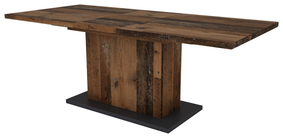 Tisch ATHEN Eiche Old Wood Nachbildung B/H/T: ca. 160x75x90 cm ATHEN - Eiche (160,00/75,00/90,00cm) - byLIVING