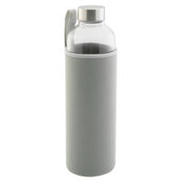 Axentia Trinkflasche grau Edelstahl Trinkflasche_0,5l - grau - Axentia