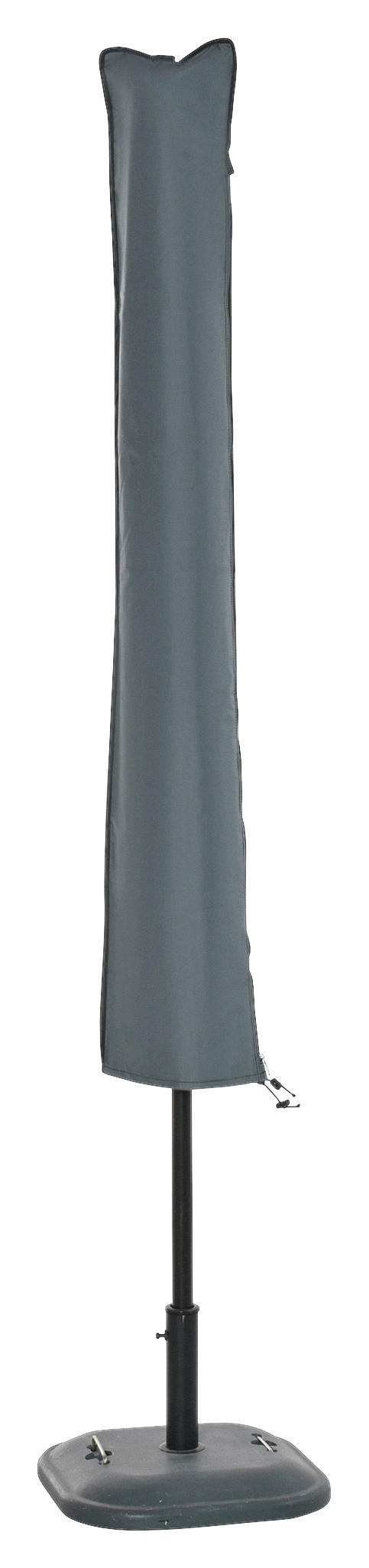 Outsunny Schirm-Hülle grau Edelstahl B/H/L: ca. 35x178x0,1 cm