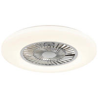GLOBO LED-Deckenventilator ALVA 03649C Opal weiß H/D: ca. 15,4x59,5 cm max. 40 W ALVA - weiß/Opal (59,50/15,40cm) - GLOBO