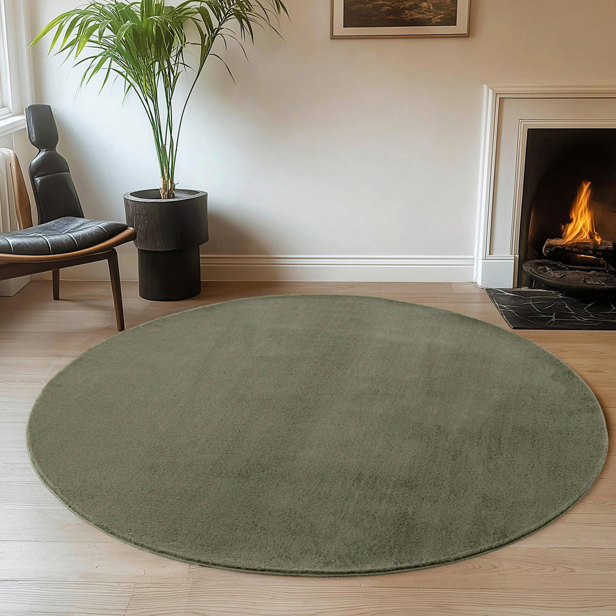 Ayyildiz Teppich JOY grün D: ca. 200 cm JOY - grün (200,00cm) - Ayyildiz