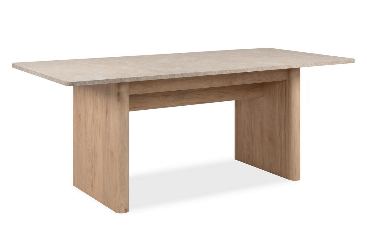 Esstisch Sai Stein Optik natur T: ca. 90 cm Sai - natur (90,00cm)