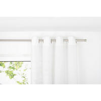 Ösenvorhang BREEZE weiß B/L: ca. 135x300 cm BREEZE - weiß (135,00/300,00cm)
