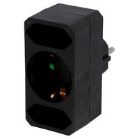 UniTec Steckdosenadapter Schuko-Euroadapter - UniTec