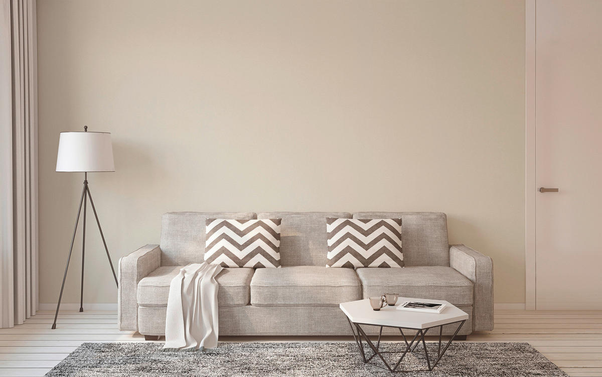 Livingwalls Vliestapete Best of Vlies Uni creme B/L: ca. 53x1005 cm Best of Vlies - creme (53,00/1005,00cm) - Livingwalls