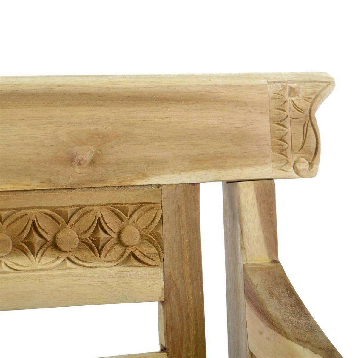 VCM Kinder Gartenbank braun Holz B/H/L: ca. 40x64x80 cm Kinder_Gartenbank - braun (80,00/40,00/64,00cm) - VCM