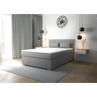 Boxspringbett Glen grau Liegefläche B/L: ca. 140x200 cm Glen - grau (146,00/103,00/210,00cm)