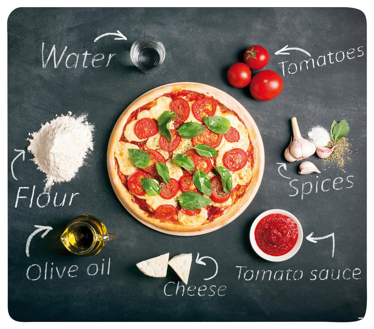 Kesper Herdabdeckplatte Multi-Glasschneidplatte - Kesper