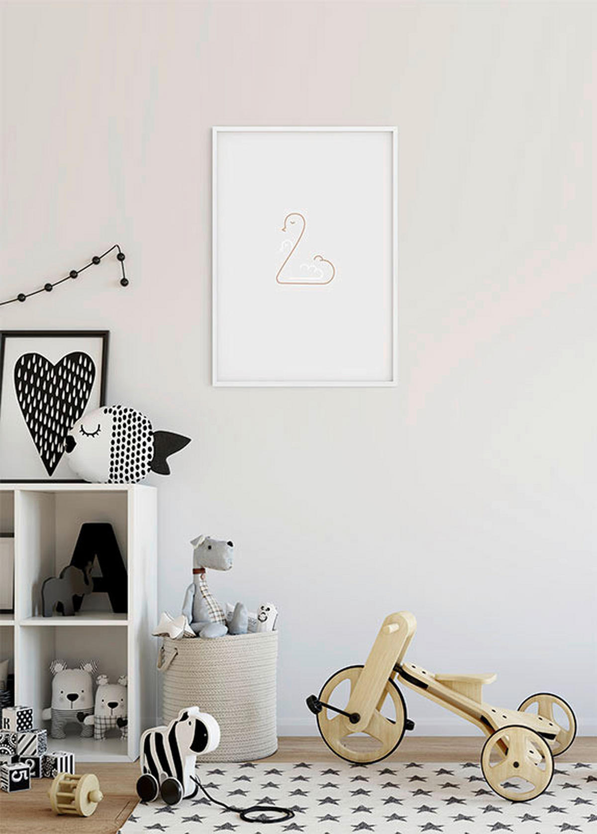 Komar Poster Baby Welcome Tiere B/L: ca. 30x40 cm Baby Welcome - (30,00/40,00cm) - Komar