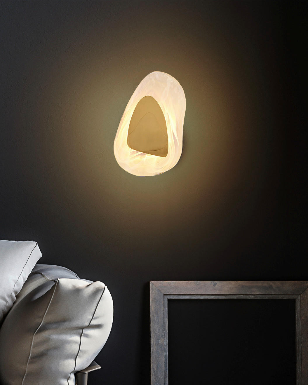 GLOBO LED-Wandleuchte DORSEY 78411M messing klar Metall B/H: ca. 20,3x31,5 cm 1 Brennstellen DORSEY - klar/messing (20,30/31,50cm) - GLOBO