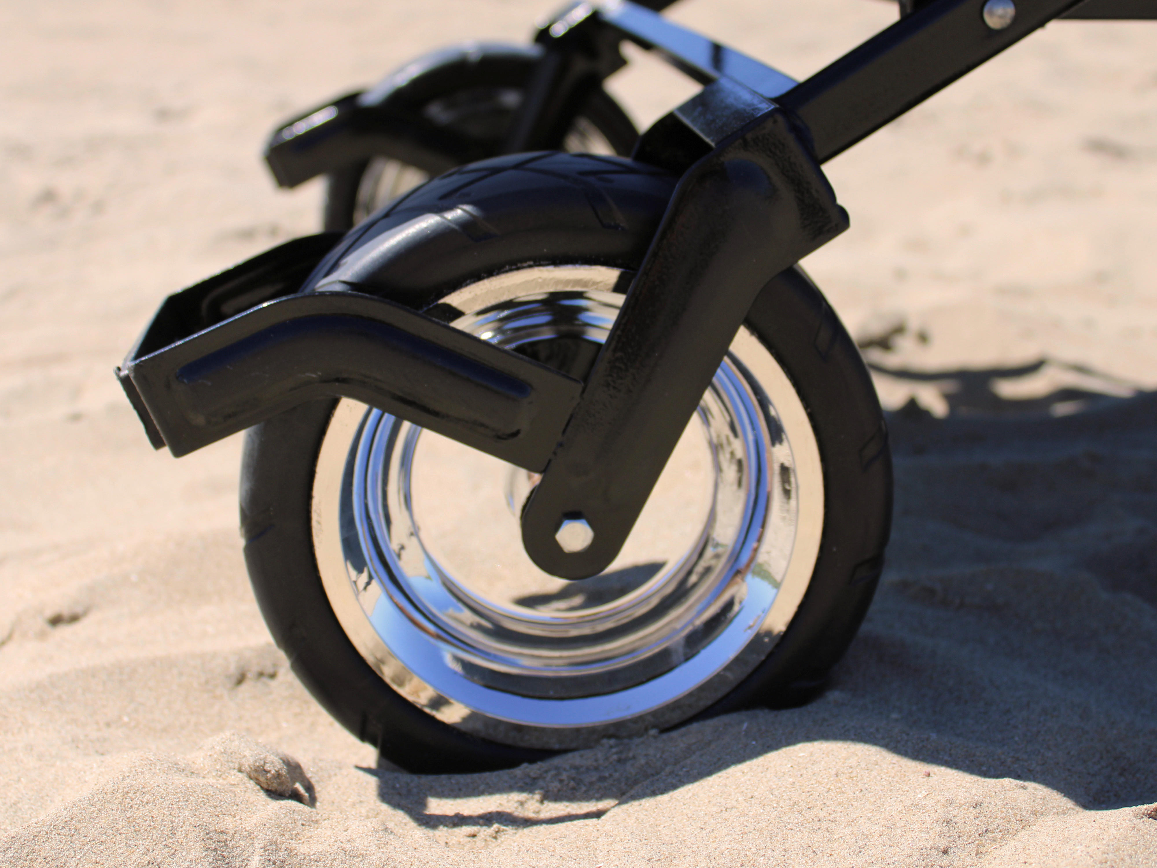 Thumbnail - AXI Bollerwagen AB210 grau B/H/L: ca. 59x102x134 cm