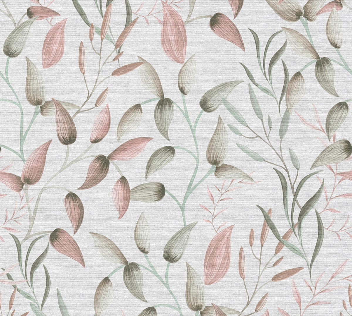 A.S.Creation Vliestapete creme rosa B/H/D: ca. 53x1005x8,2 cm Vliestapete - creme/rosa (8,20/1005,00cm) - A.S.Creation