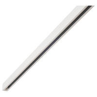 Gardinenschiene smart weiß Metall L: ca. 240 cm 1.0 Läufe smart - weiß (240,00cm) - ondeco