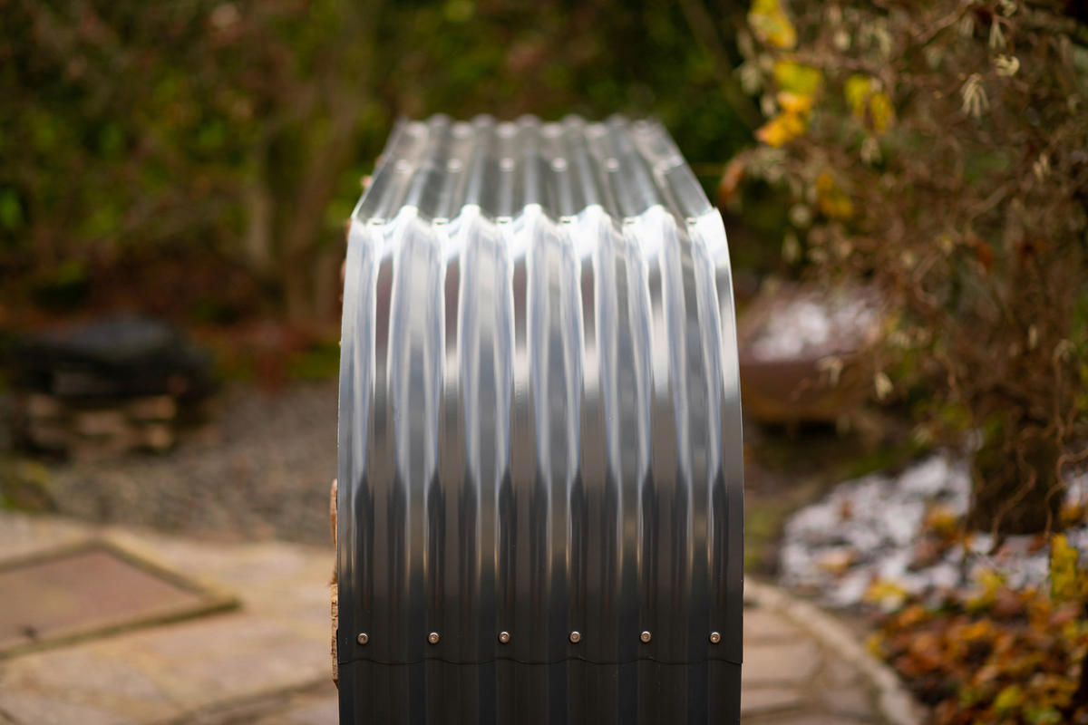 Westmann Kaminholzregal anthrazit B/H/L: ca. 46x111x212 cm Kaminholzregal - anthrazit (212,00/46,00/111,00cm) - Westmann