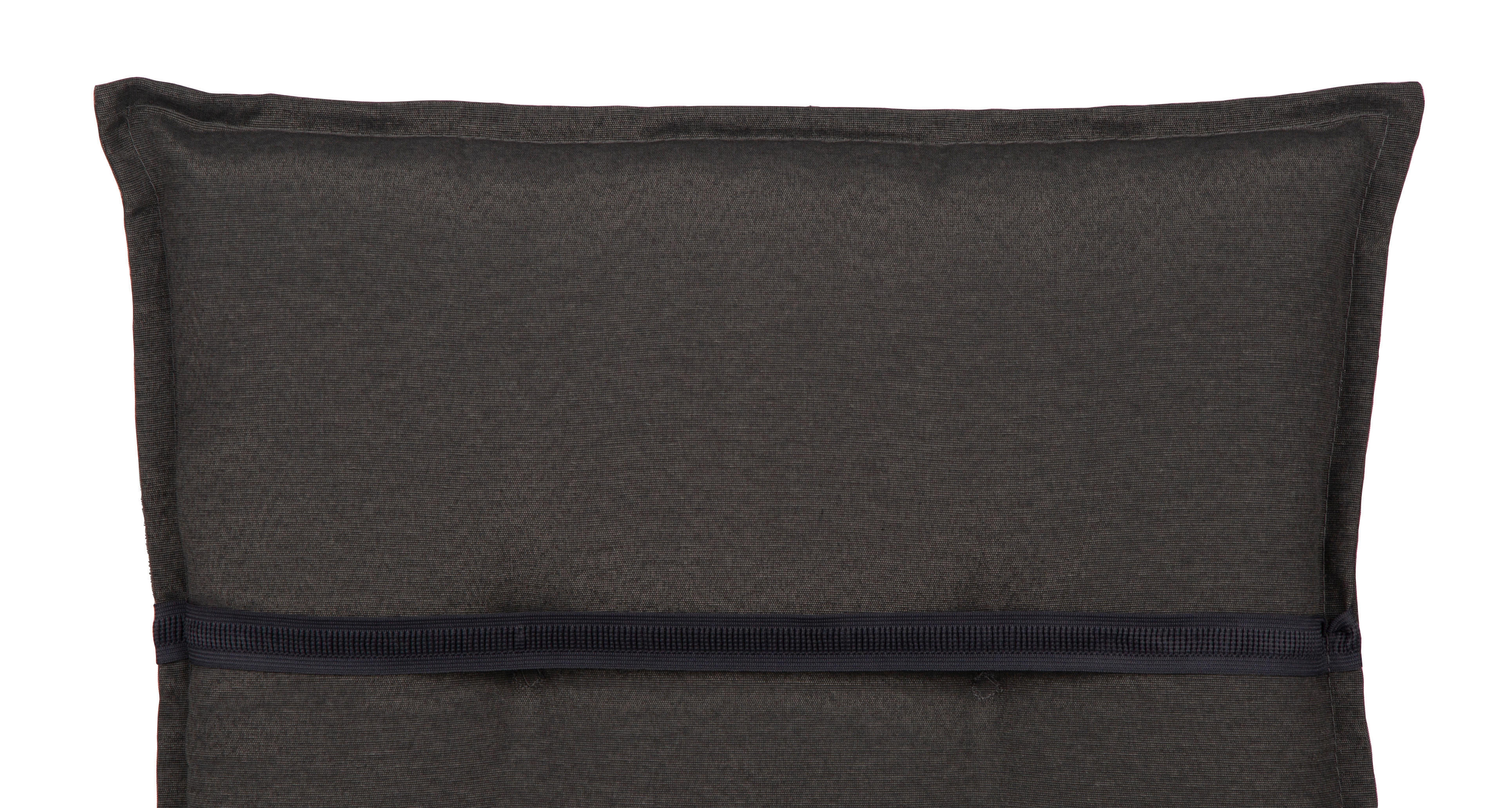 Beo Saumauflage für Hochlehner Trier grau Polyester-Mischgewebe B/H/S: ca. 46x118x8 cm 2er Set Trier - grau (46,00/118,00cm) - Beo