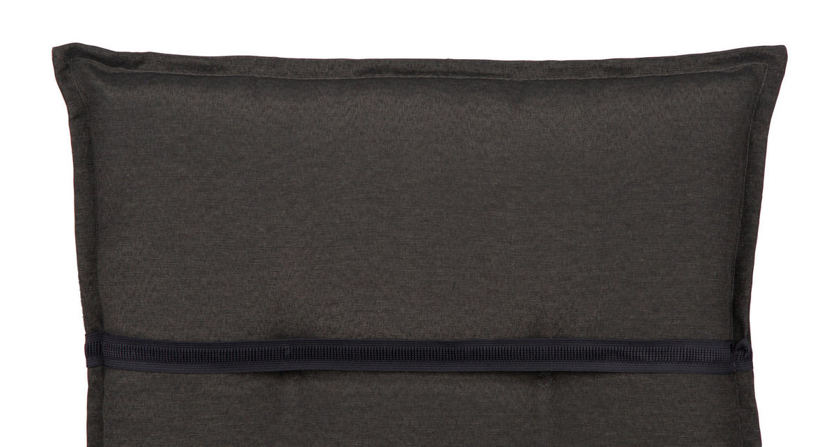 Beo Saumauflage für Hochlehner Trier grau Polyester-Mischgewebe B/H/S: ca. 46x118x8 cm 2er Set Trier - grau (46,00/118,00cm) - Beo