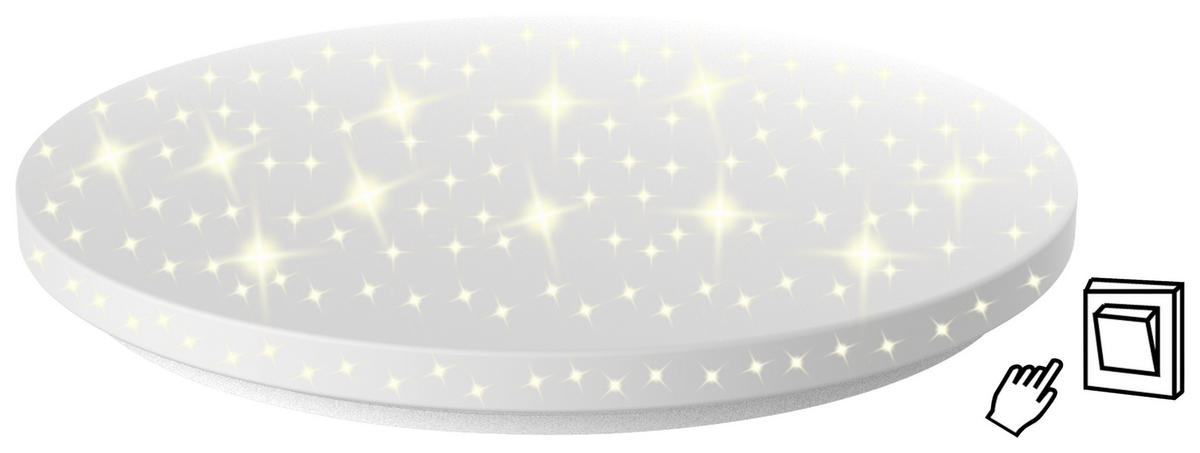 Blulaxa LED-Deckenleuchte D: ca. 33 cm LED-Deckenleuchte_Aina-L_Stern - (33,00cm) - Blulaxa