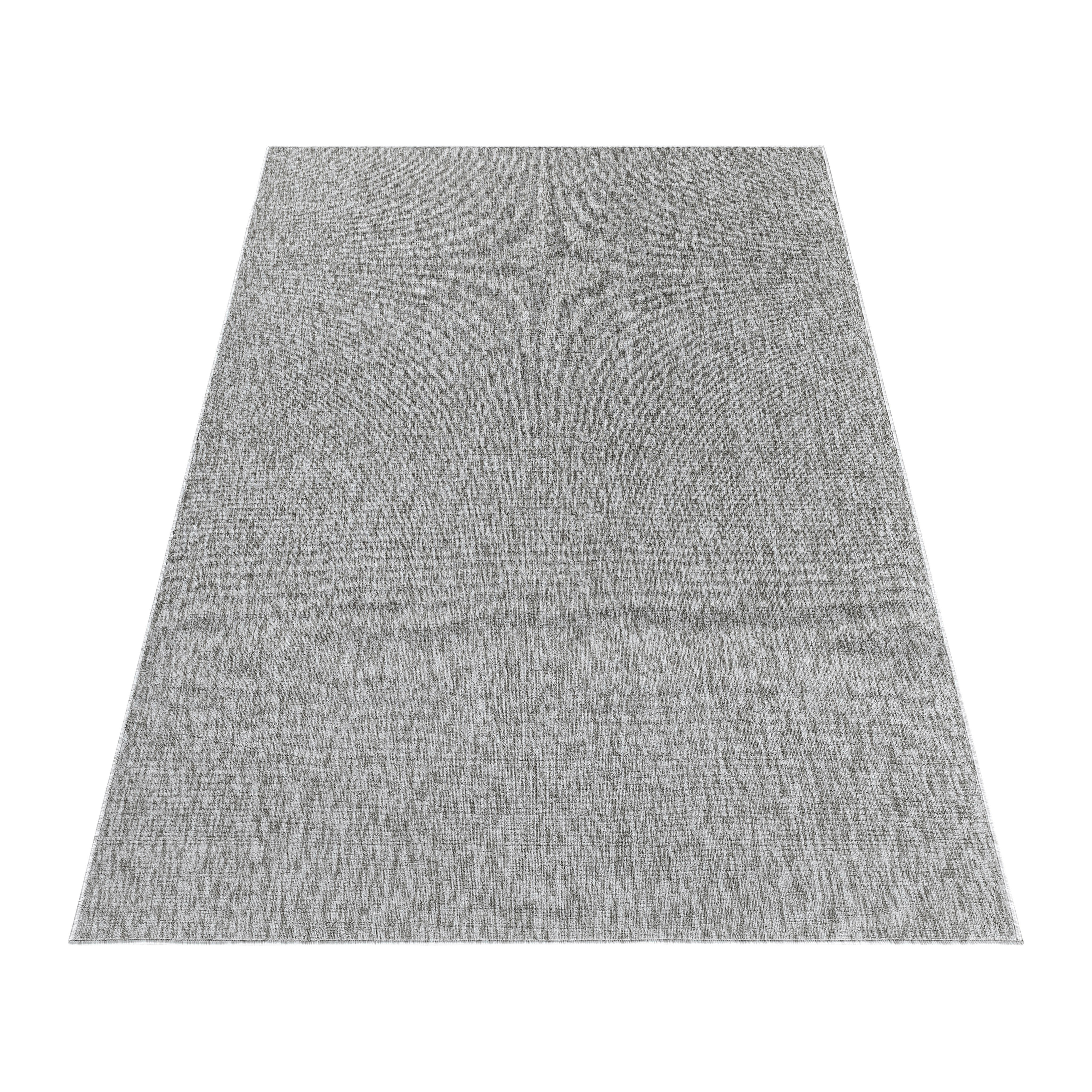 Ayyildiz Teppich NIZZA hellgrau B/L: ca. 280x370 cm NIZZA - hellgrau (280,00/370,00cm) - Ayyildiz