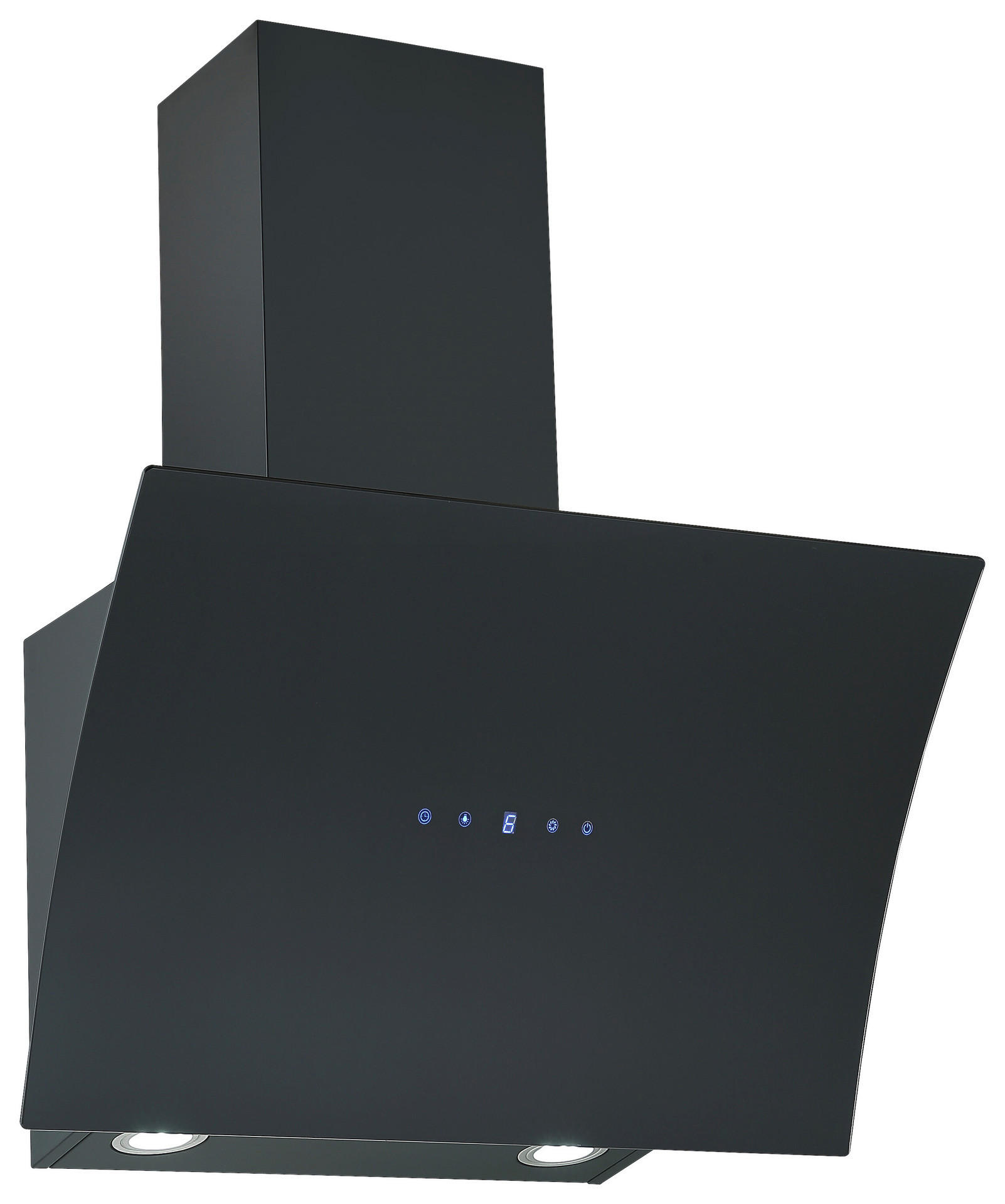 Respekta Dunstabzugshaube CH55060SA schwarz B/H/T: ca. 60x80,5x40,2 cm CH55060SA - schwarz (60,00/80,50/40,20cm) - Respekta