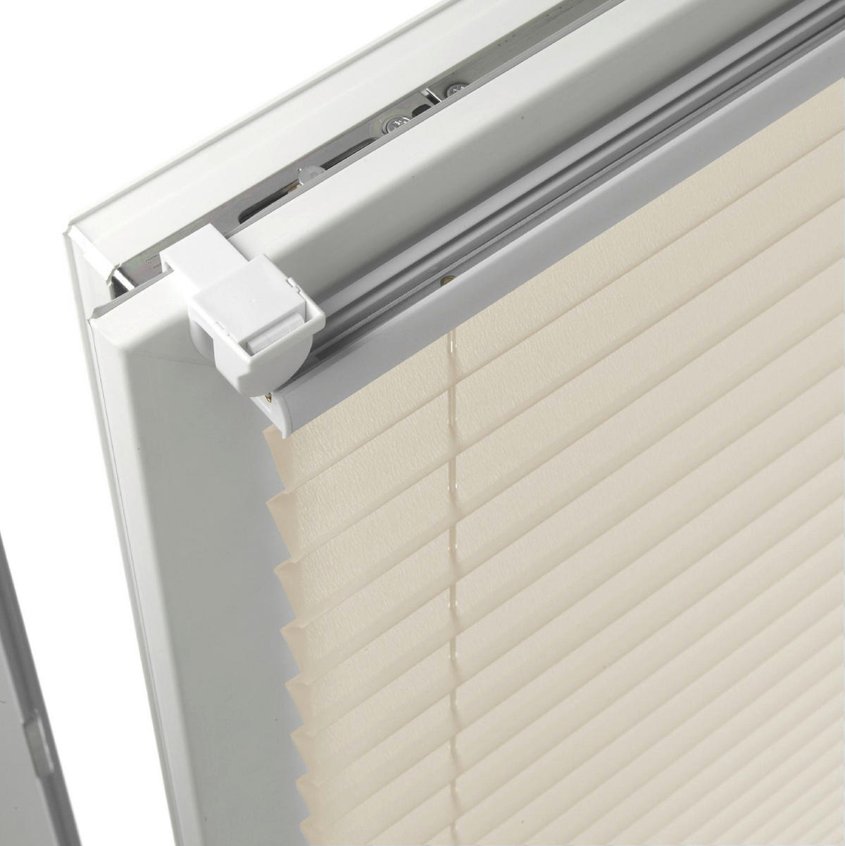 Spannplissee Easyfix Pia beige B/L: ca. 65x130 cm Easyfix Pia - beige (65,00/130,00cm)