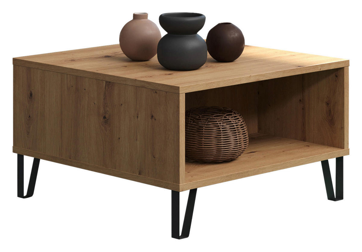 Couchtisch Touch Eiche Artisan Nachbildung B/H/T: ca. 60x37x60 cm Touch - Eiche (60,00/37,00/60,00cm) - Trendteam