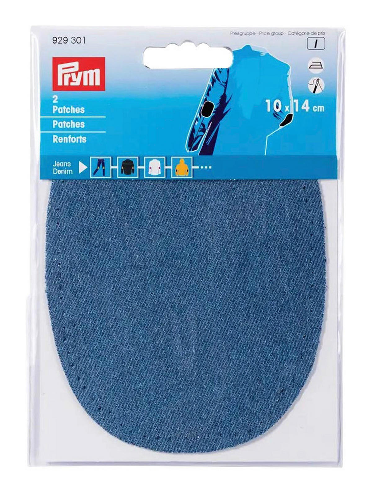 Prym Patches mittelblau 2 Packstücke Patches_Jeans_Prym_2erPack - mittelblau - Prym